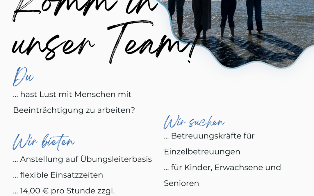 Übungsleiter m/w/d gesucht (Für Einzel- oder Gruppenbetreuung und mehrtägige Freizeiten)